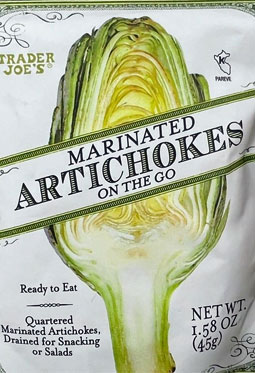 Trader Joe's Marinated Artichokes on the Go