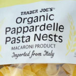 Trader Joe's Organic Pappardelle Pasta Nests