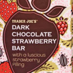 Trader Joe's Dark Chocolate Strawberry Bar