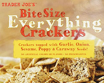 Trader Joe's Everything But the Bagel Seasoned Bite Size Crackers