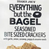 Trader Joe's Everything But the Bagel Seasoned Bite Size Crackers