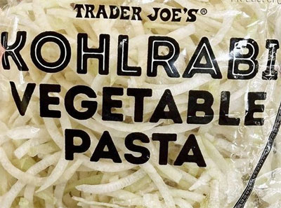 Trader Joe's Kohlrabi Vegetable Pasta