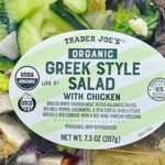 Trader Joe's Organic Greek Style Salad with Chicken