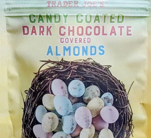Trader Joe's Candy Coated Dark Chocolate Covered Almonds