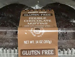 Trader Joe's Gluten-Free Double Chocolate Muffins