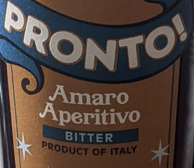 Pronto Amaro Aperitivo Bitter Liqueur Reviews Trader Joe's Reviews
