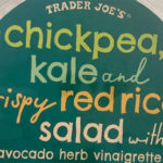 Trader Joe's Chickpea Kale and Crispy Red Rice Salad