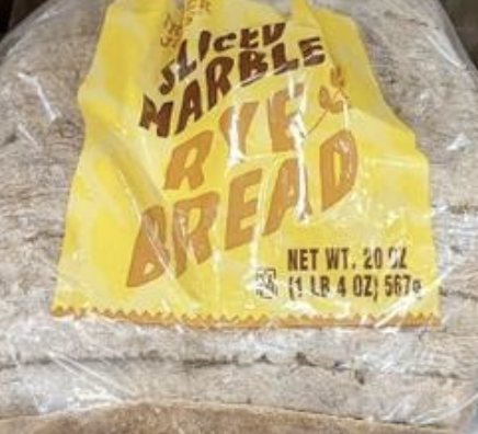Trader Joe's Sliced Marble Rye Bread