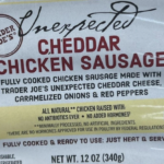 Trader Joe's Unexpected Cheddar Chicken Sausage