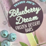 Trader Joe's Blueberry Dream Frozen Dessert Bars