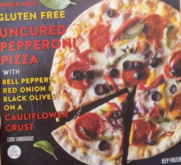 Trader Joe's Gluten-Free Uncured Pepperoni Pizza