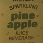 Trader Joe's Sparkling Pineapple Juice
