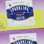 Trader Joe's Sparkling Raspberry Lime Water