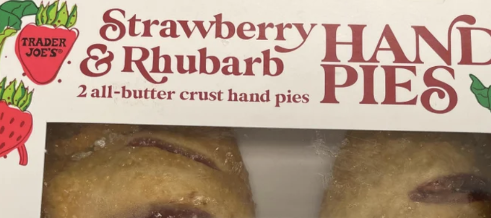 Trader Joe's Strawberry & Rhubarb Hand Pies