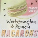 Trader Joe's Watermelon & Peach Macarons