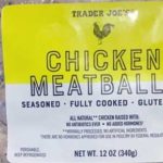 Trader Joe's Chicken Meatballs