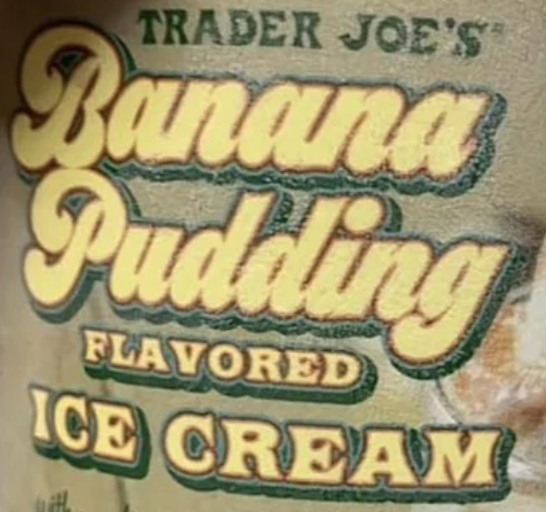 Trader Joe's Banana Pudding Ice Cream