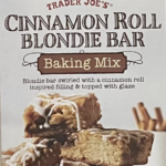 Trader Joe's Cinnamon Roll Blondie Bar Baking Mix