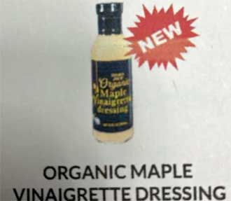 Trader Joe's Organic Maple Vinaigrette Dressing