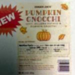 Trader Joe's Pumpkin Gnocchi