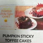 Trader Joe's Pumpkin Sticky Toffee Cakes