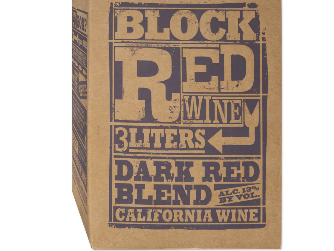 Block Red Wine Dark Red Blend Reviews