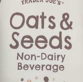 Trader Joe's Oats & Seeds Non-Dairy Beverage