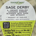 Trader Joe's Sage Derby Cheddar Cheese