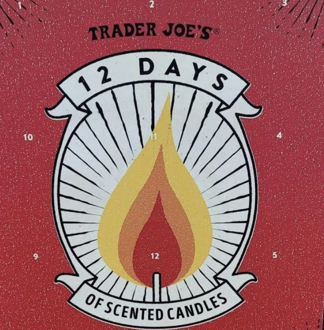 Trader Joe's 12 Days of Scented Candles