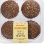 Trader Joe's Gluten Free Triple Ginger Muffins