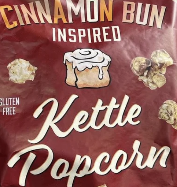 Trader Joe's Cinnamon Bun Inspired Kettle Popcorn