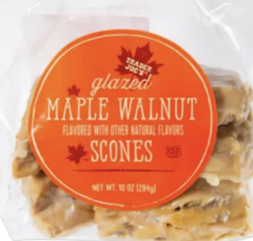Trader Joe's Glazed Maple Walnut Scones