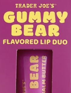 Trader Joe's Gummy Bear Flavored Lip Duo