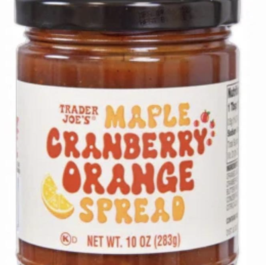 Trader Joe's Maple Cranberry Orange Spread