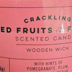 Trader Joe's Crackling Red Fruits in the Forest Candle