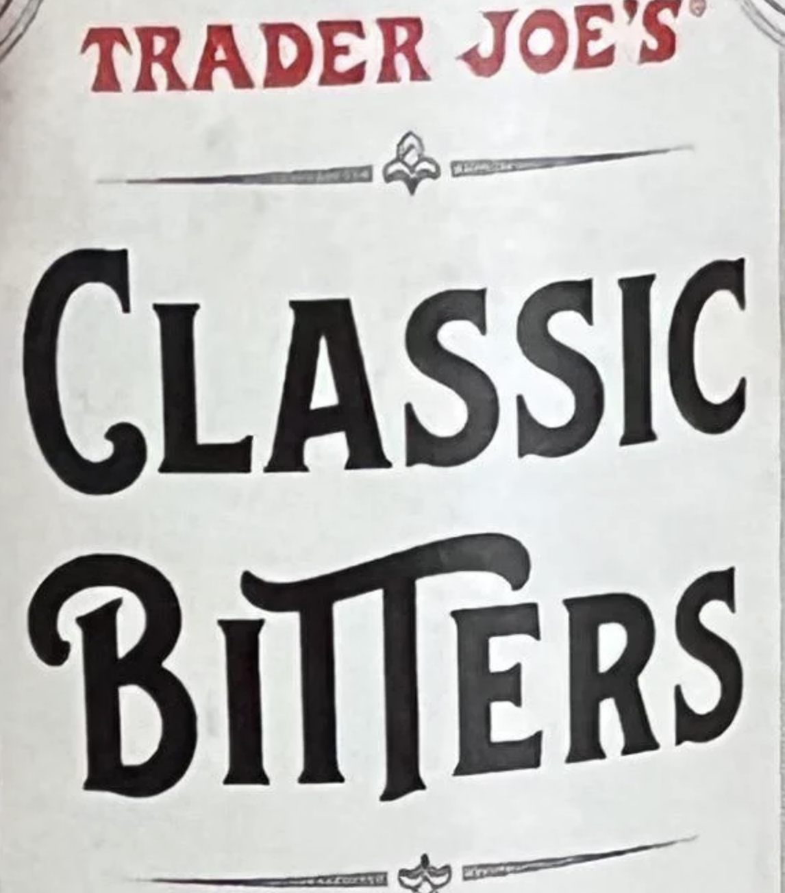 Trader Joe's Classic Bitters