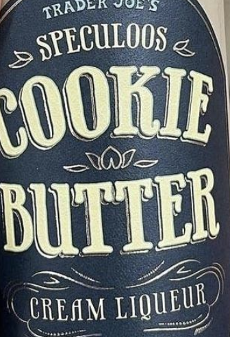 Trader Joe's Speculoos Cookie Butter Cream Liqueur