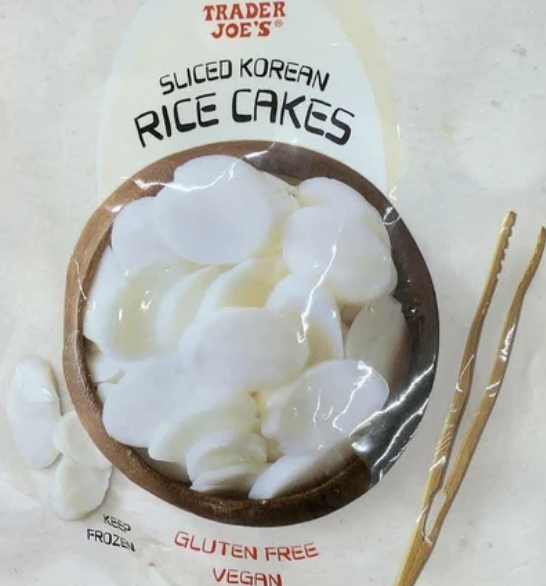 Trader Joe's Sliced Korean Rice Cakes