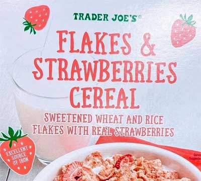 Trader Joe’s Flakes & Strawberries Cereal Reviews