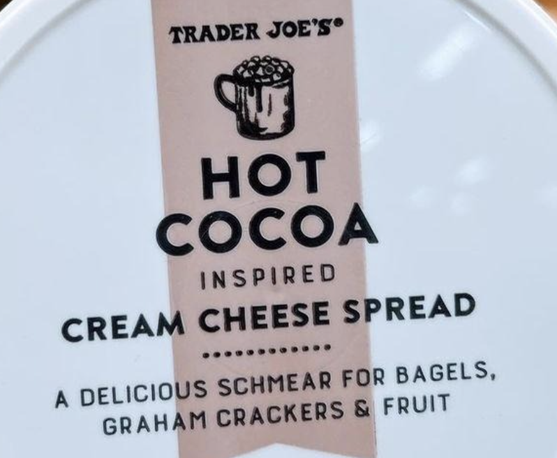 Trader Joe's Hot Cocoa Inspired Cream Cheese Spread