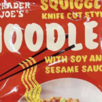 Trader Joe's Squiggly Knife Cut Noodles with Soy & Sesame Sauce