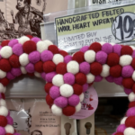 Trader Joe's Handcrafted Felted Wool Heart Wreath