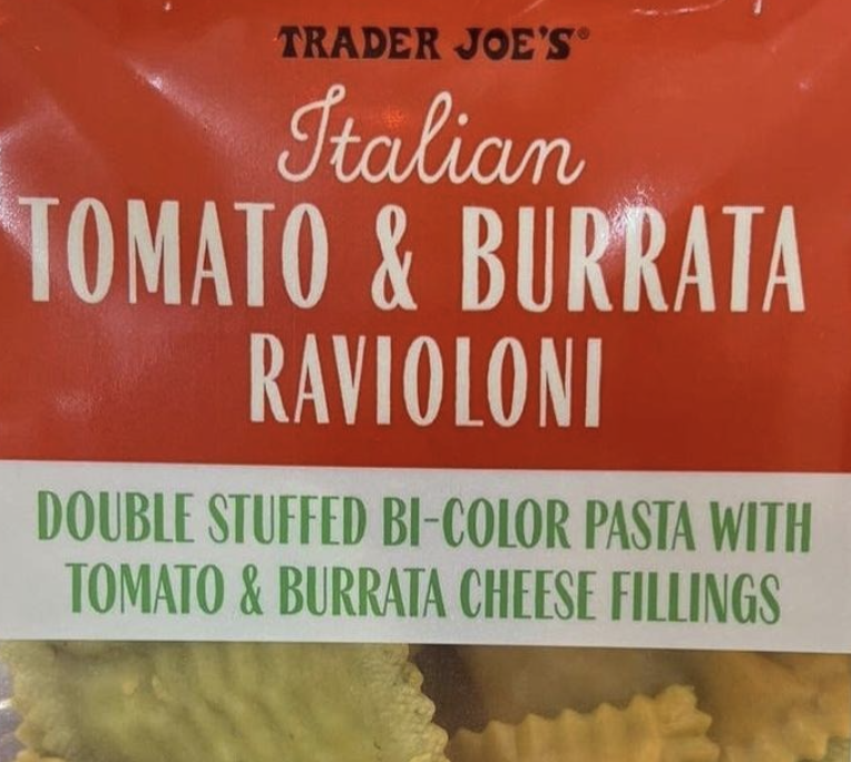 Trader Joe's Italian Tomato & Burrata Ravioloni