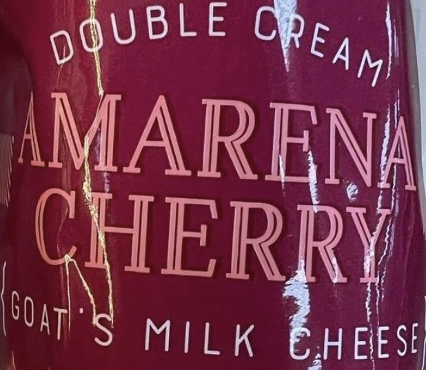 Trader Joe’s Double Cream Amarena Cherry Goat’s Milk Cheese Reviews
