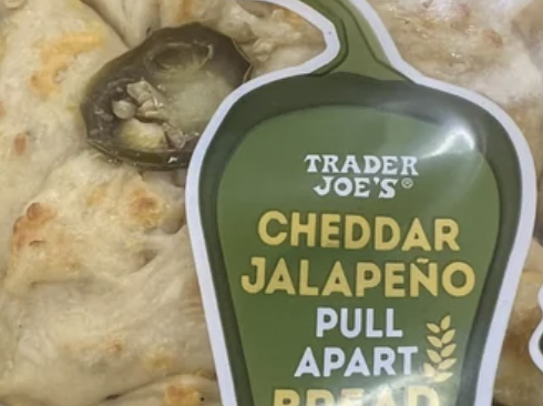 Trader Joe's Cheddar Jalapeño Pull Apart Bread