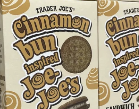 Trader Joe's Cinnamon Bun Inspired Joe-Joe's Cookies