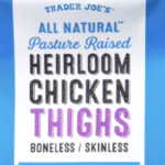 Trader Joe's Heirloom Chicken Thighs