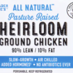 Trader Joe's Heirloom Ground Chicken