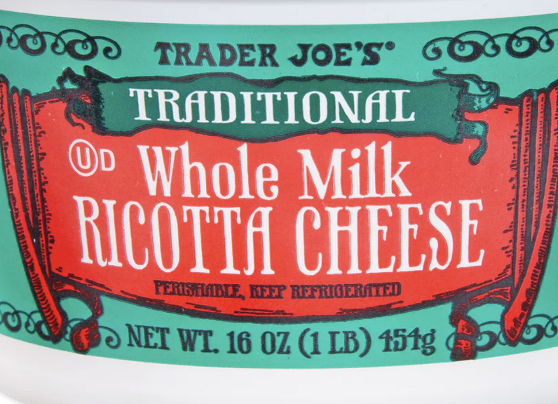 Trader Joe’s Traditional Whole Milk Ricotta Cheese Reviews