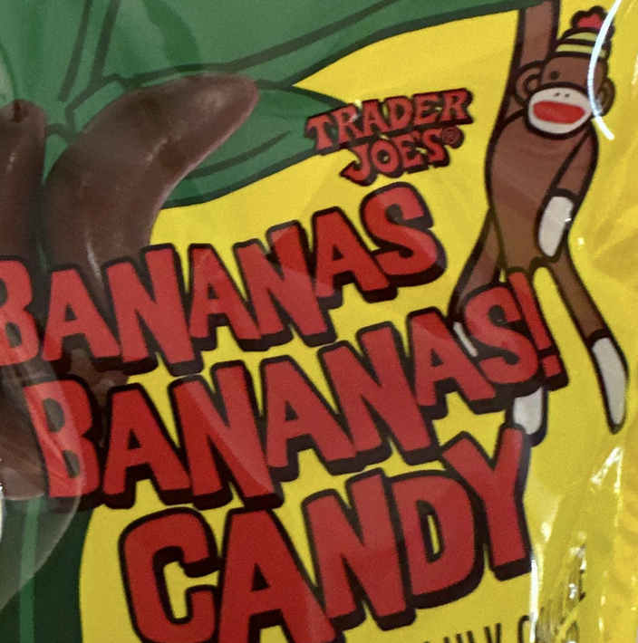 Trader Joe's Bananas Bananas Candy